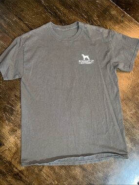 Straight Up Southern Graphic Tee in Charcoal
